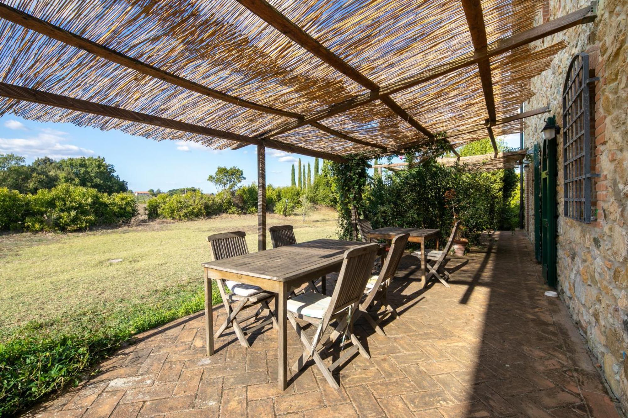 Agriturismo Fattoria Di Statiano Pomarance Buitenkant foto