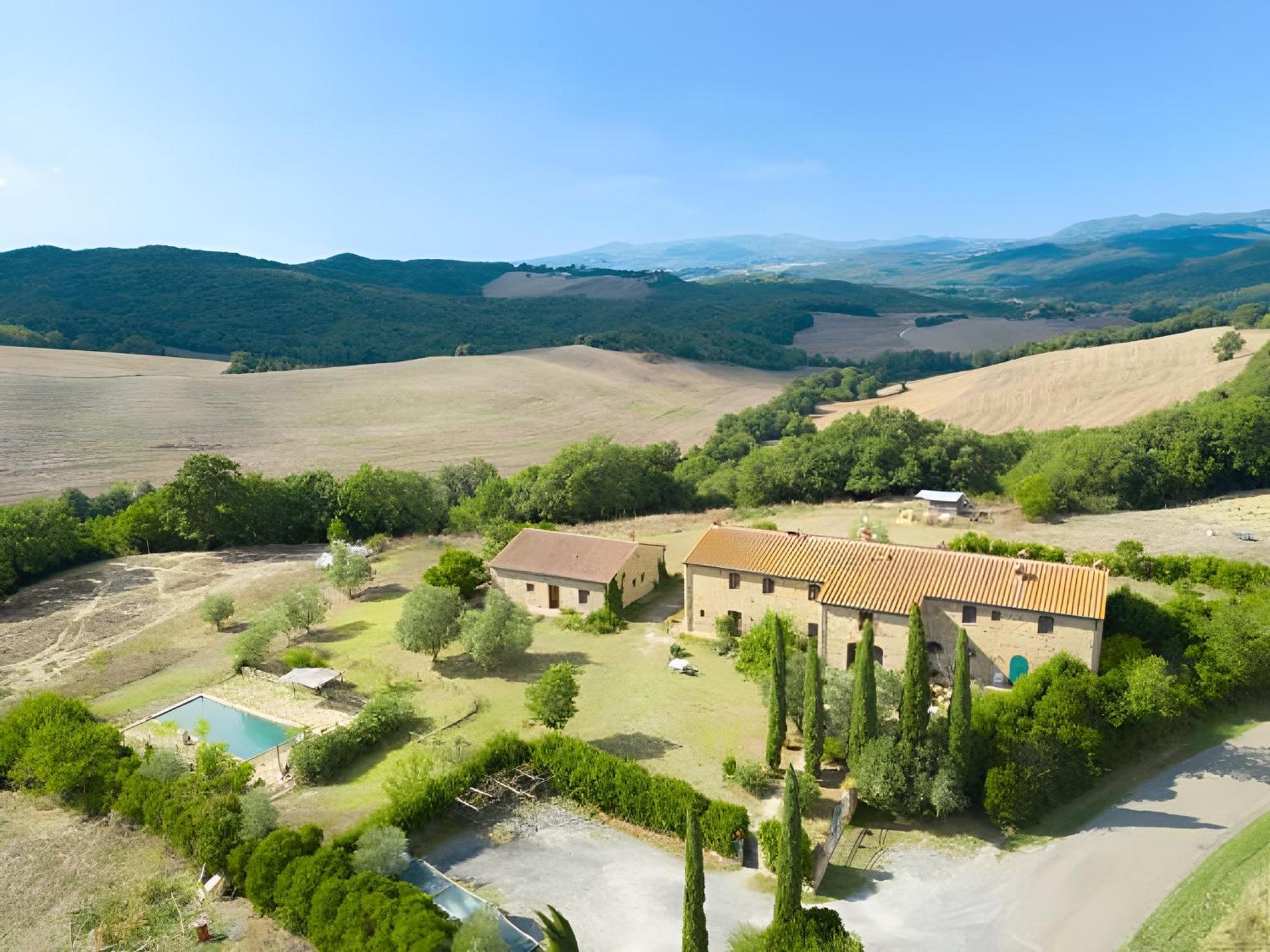 Agriturismo Fattoria Di Statiano Pomarance Buitenkant foto